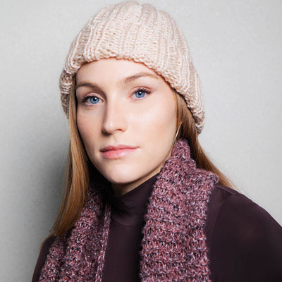 GIFT SET #3: Sophie Scarf + Holly Knit Beanie