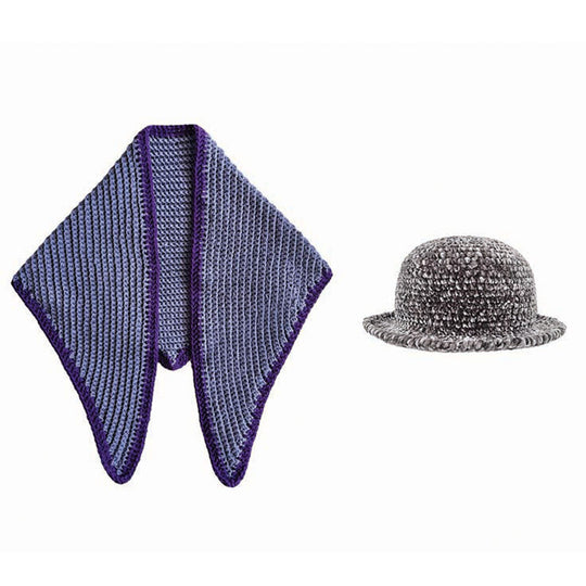 GIFT SET #3: Vera Neckerchief + Luna Velvet Bucket Hat