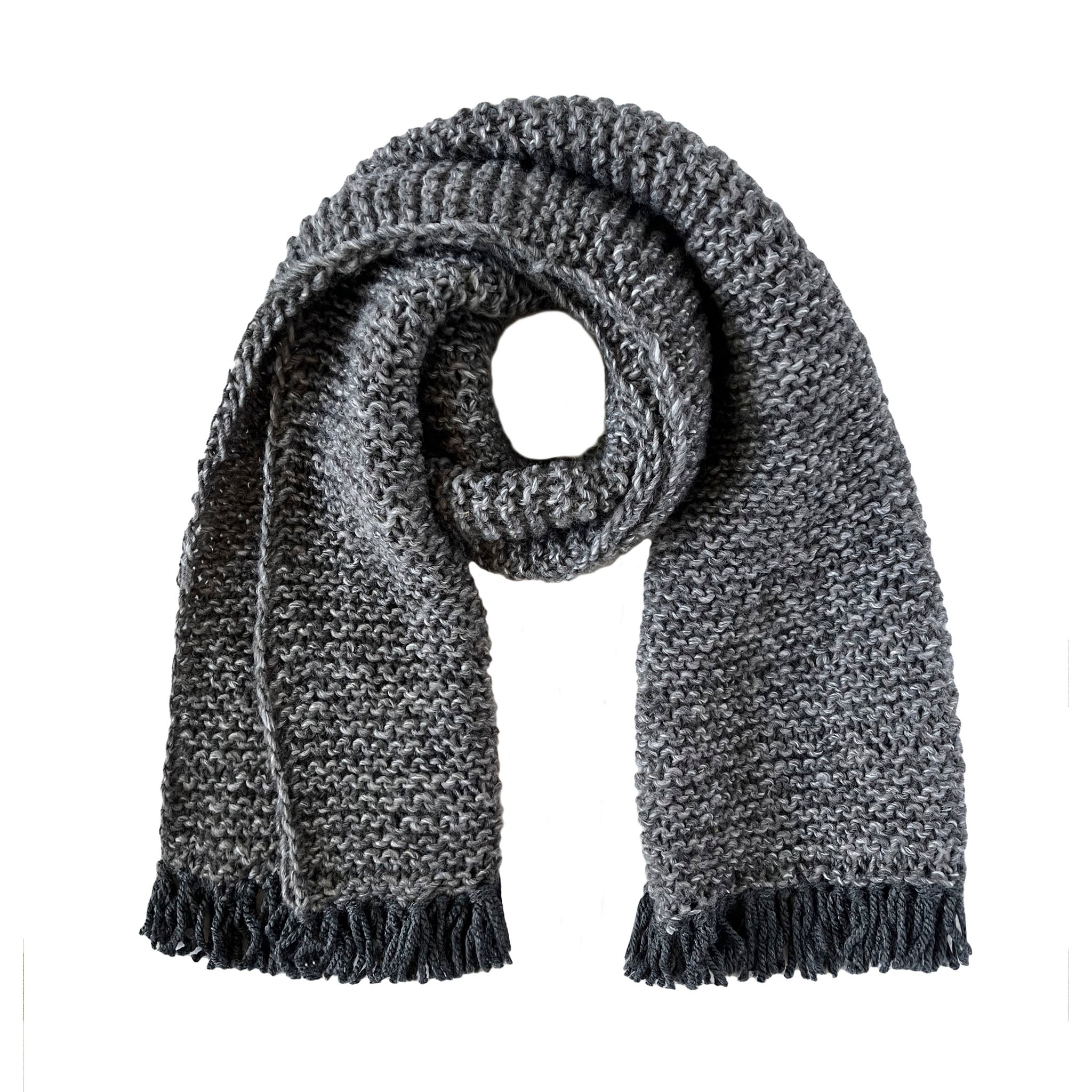 小物 SERAPIS GREY/CIEL KNIT SCARF KNITWEAR Archives - SERAPIS.CC