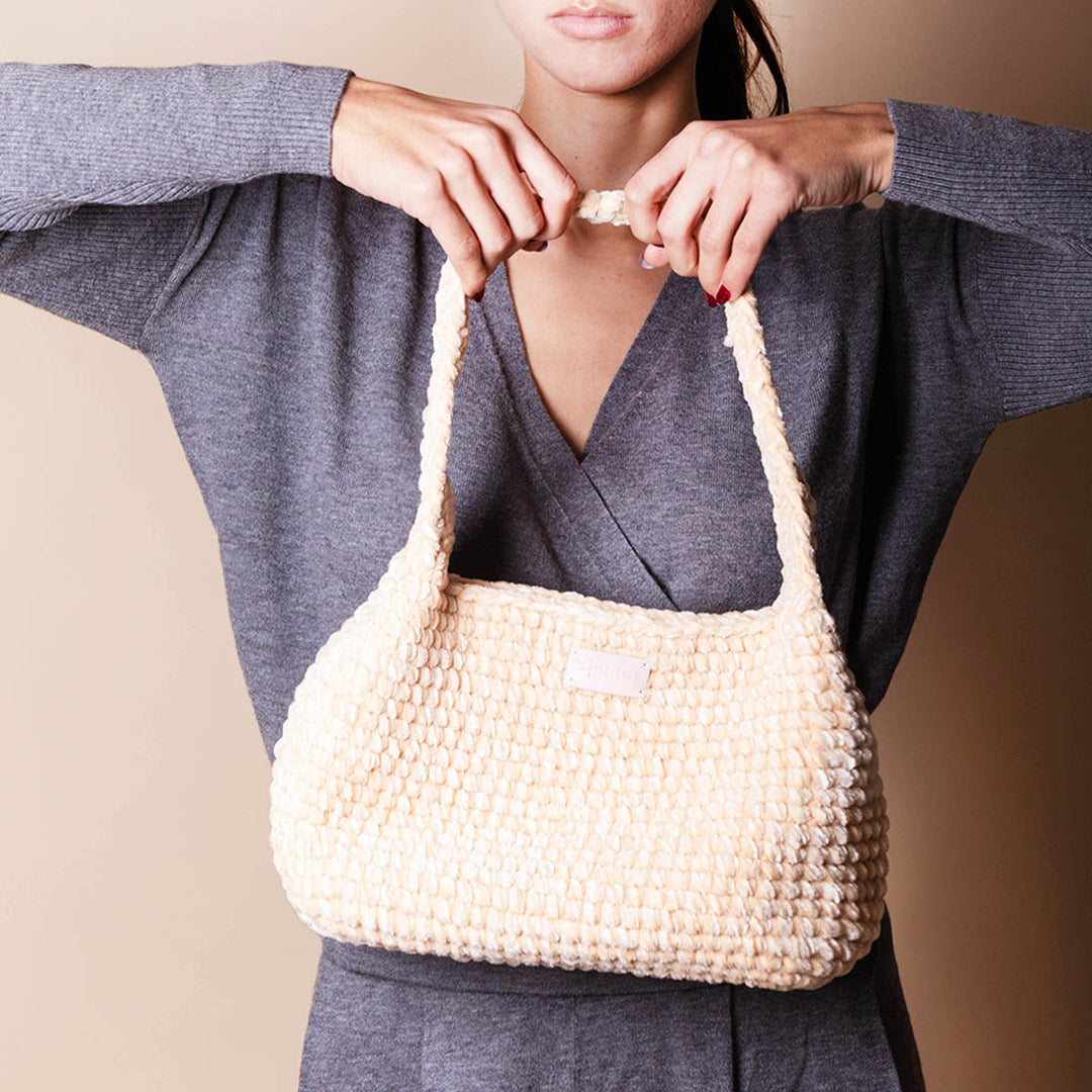 Valentina Velvet Shoulder Bag