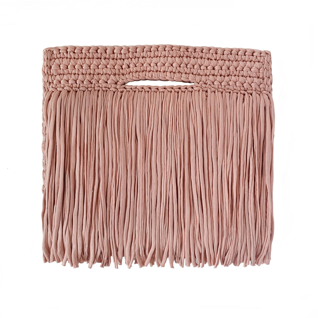 BINGE KNITTING Maria 2024 Fringe Clutch